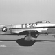 A Lockheed F-80 Shooting Star of the USAF Acrojets demonstration team sports the buzz number FT-507 (Bill Larkins)